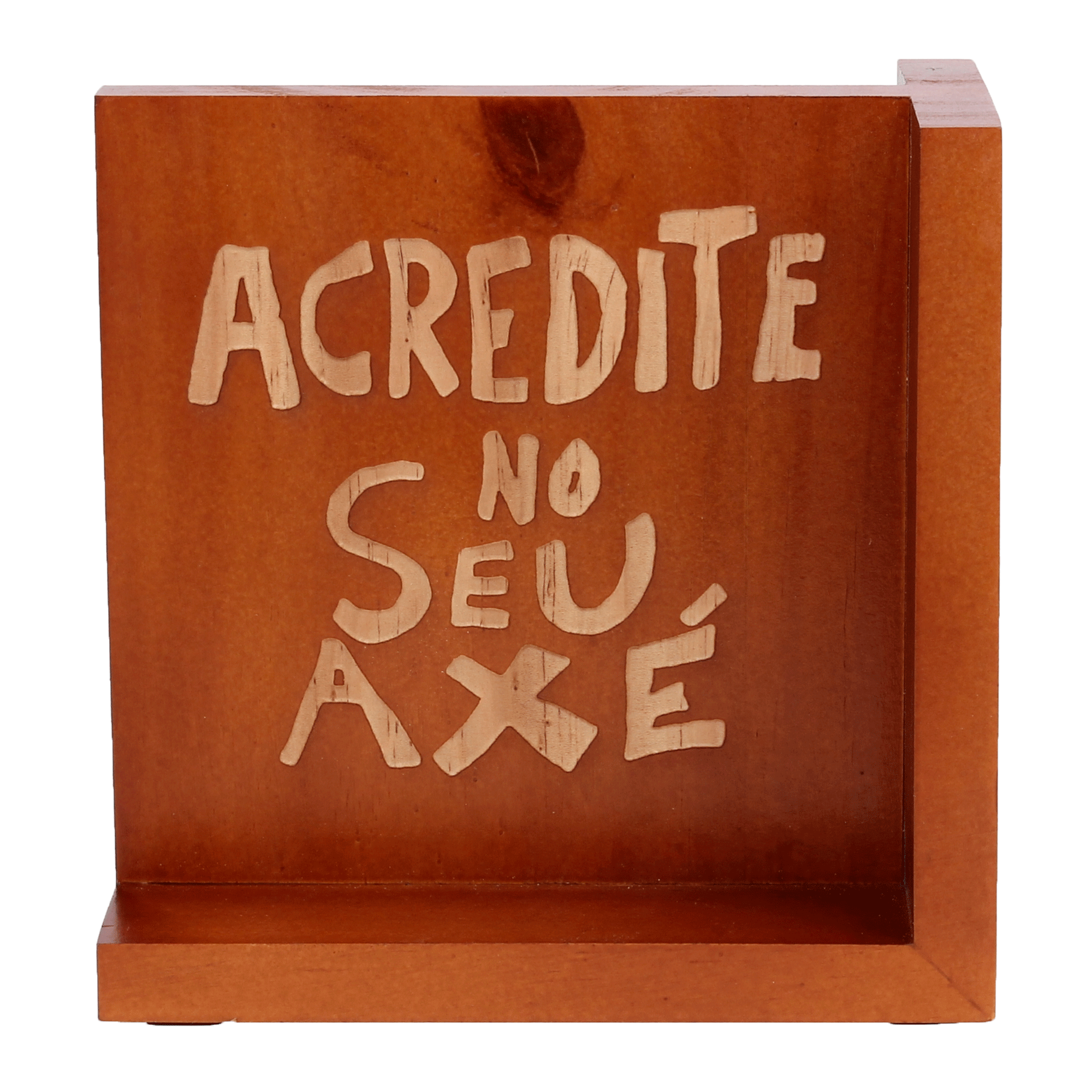 APARADOR DE LIVROS SETE ERVAS AXÉ
