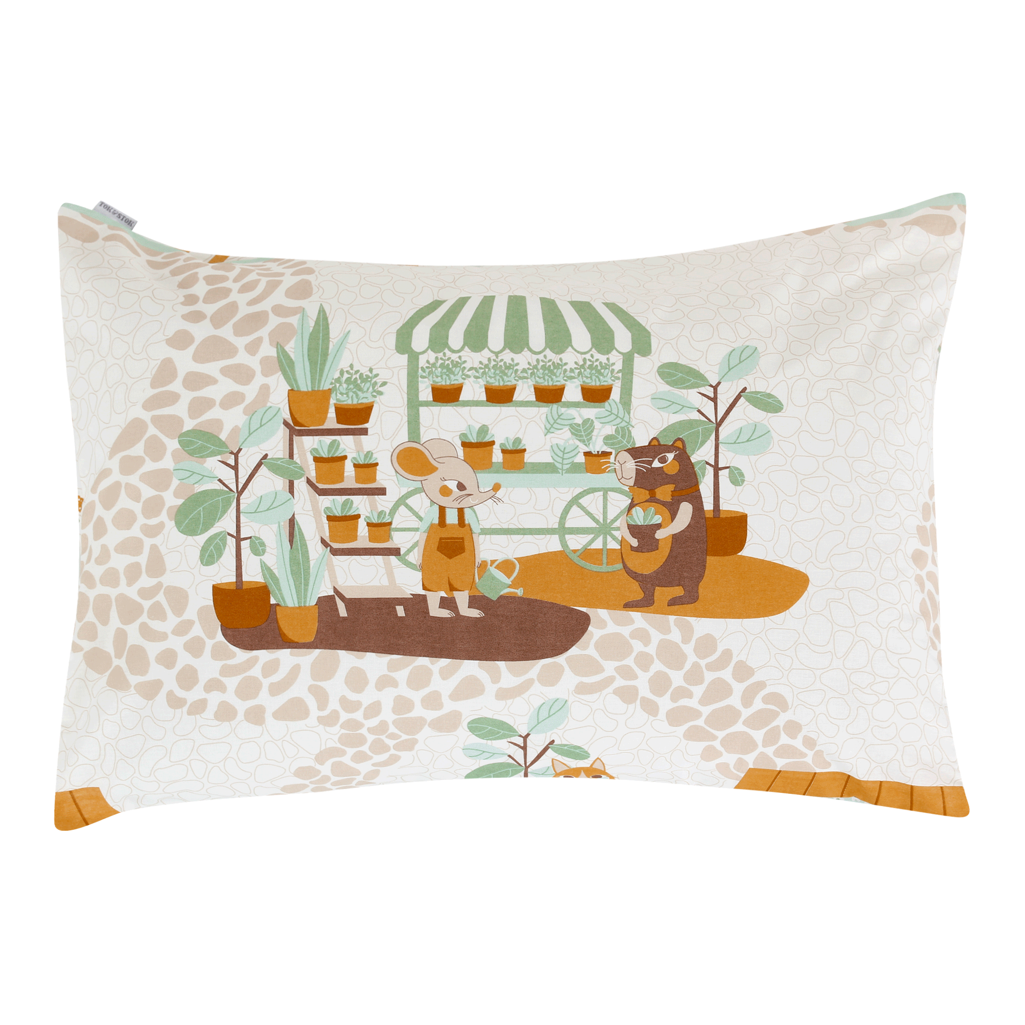 FRONHA INFANTIL 50 CM X 70 CM FEIRA DOS BICHOS