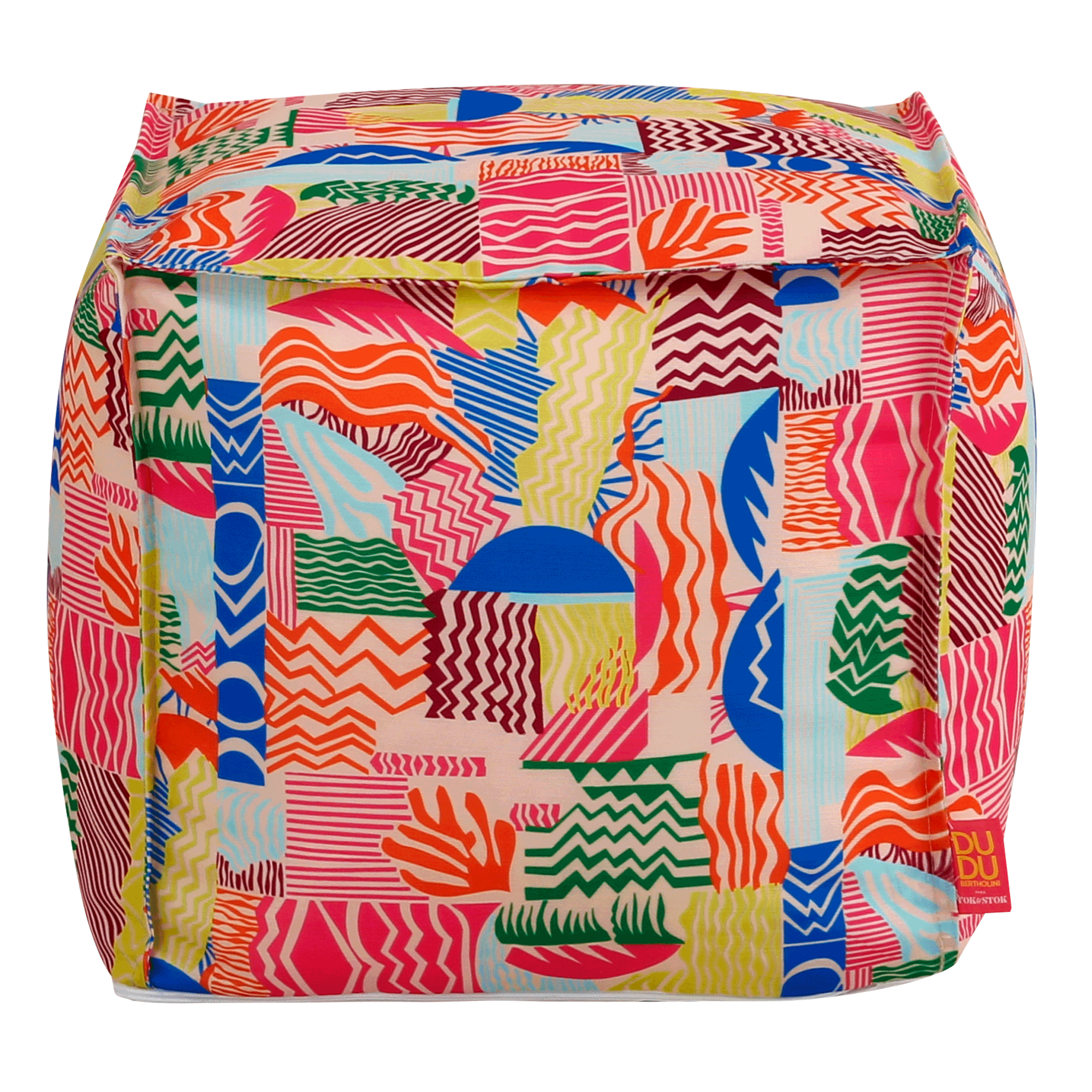 PUFF 45 CM X 45 CM VIBRA VERÃO