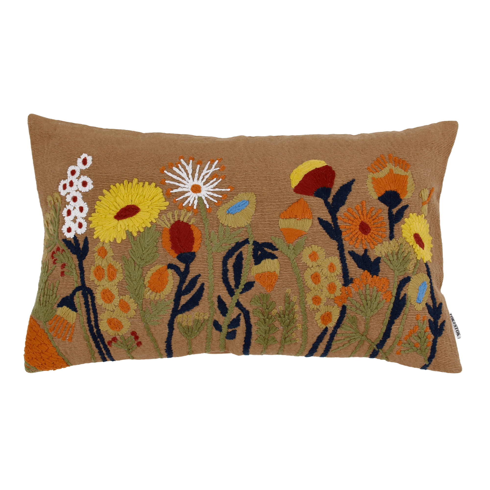 CAPA ALMOFADA 50 CM X 30 CM FLORADA
