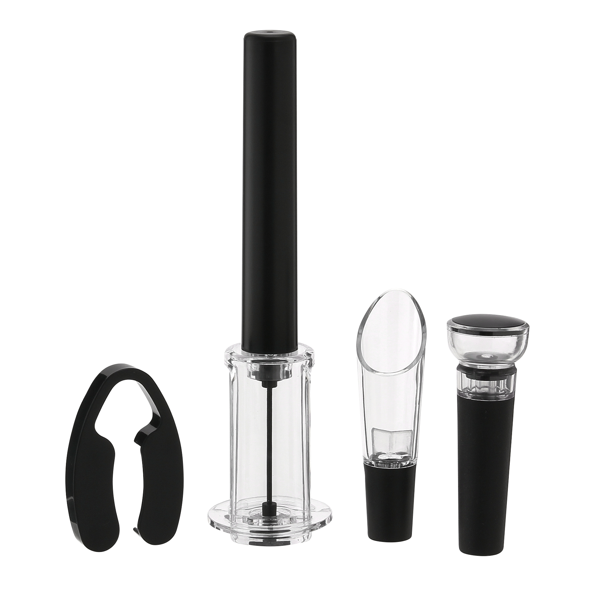KIT PARA VINHO COM 4 PEÇAS VAUD