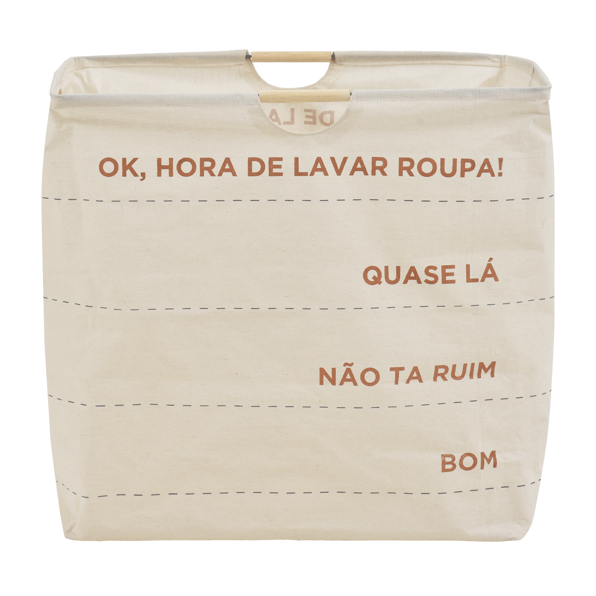 CESTO PARA ROUPAS OK! HORA DE LAVAR