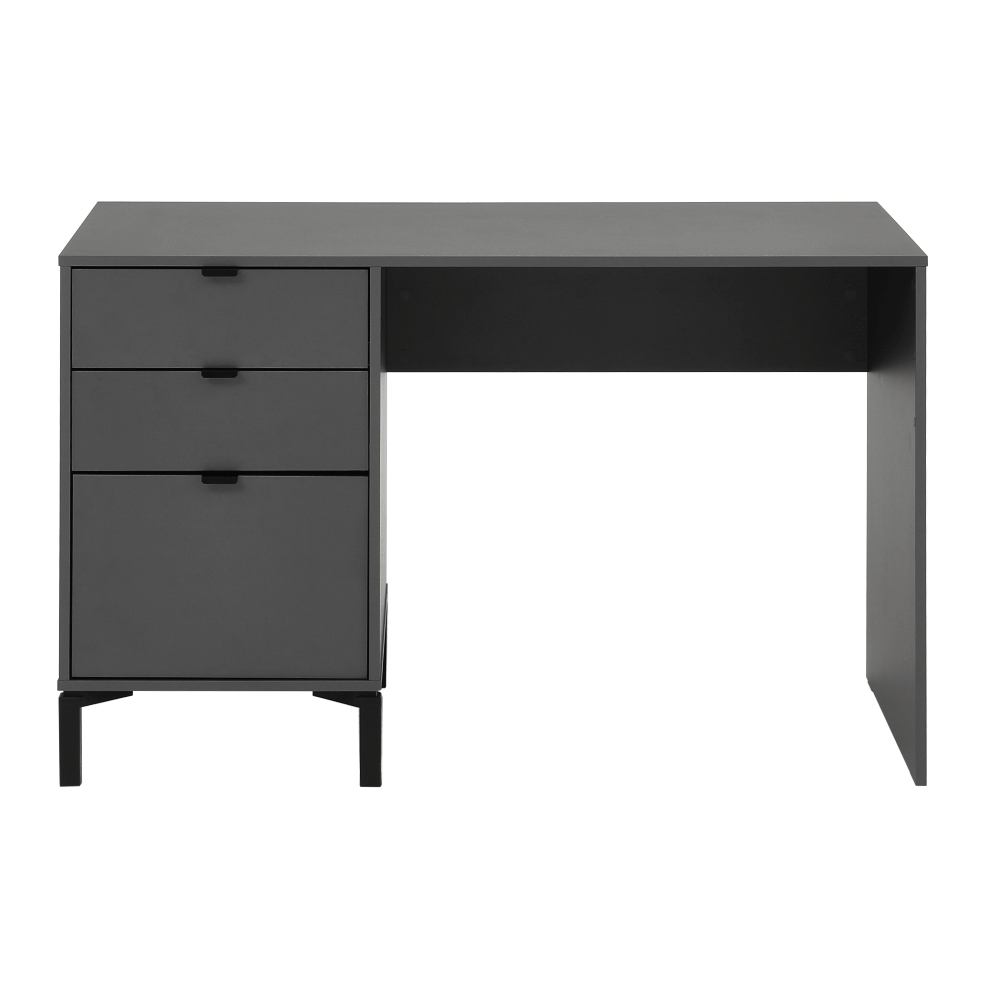 ESCRIVANINHA 2 GAVETAS/1 PORTA 1,20 M X 60 CM SLEEK