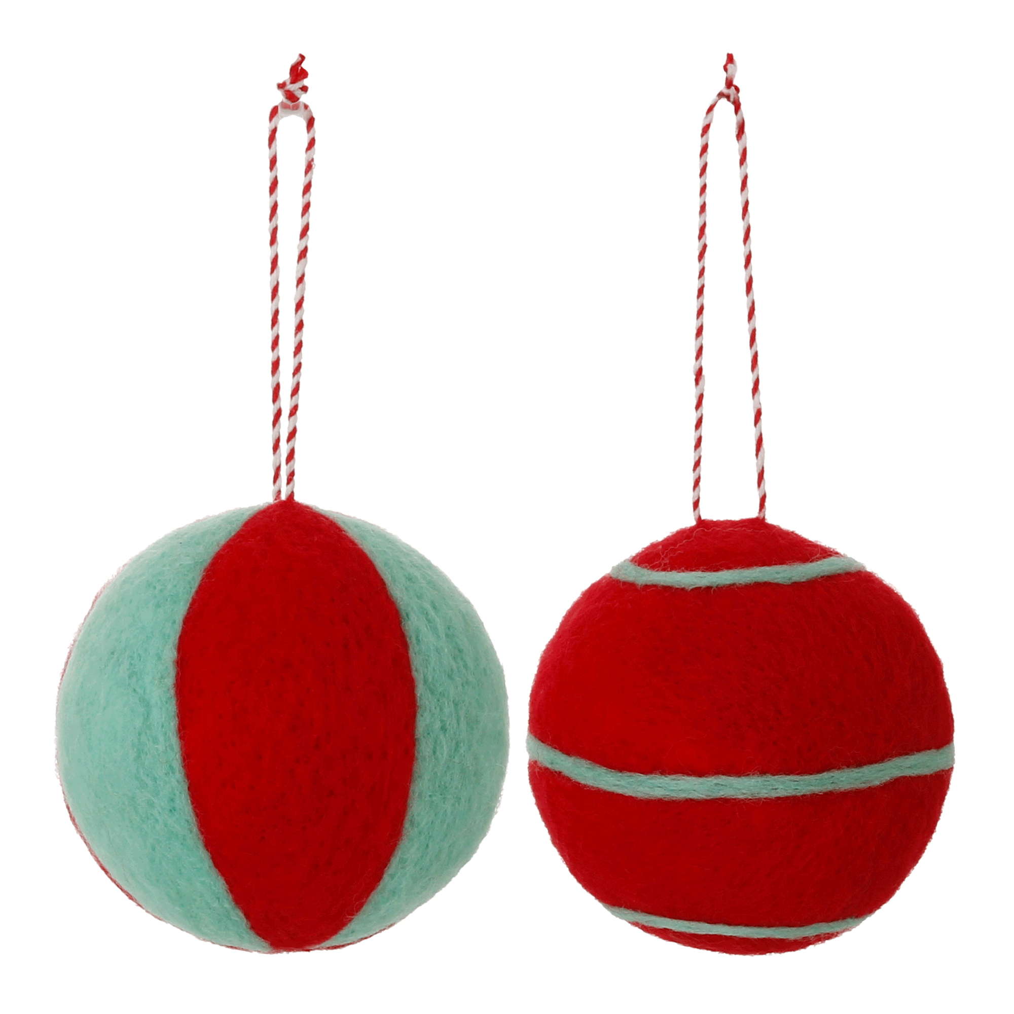 KIT COM 2 PINGENTES BOLAS COLORFUN XMAS