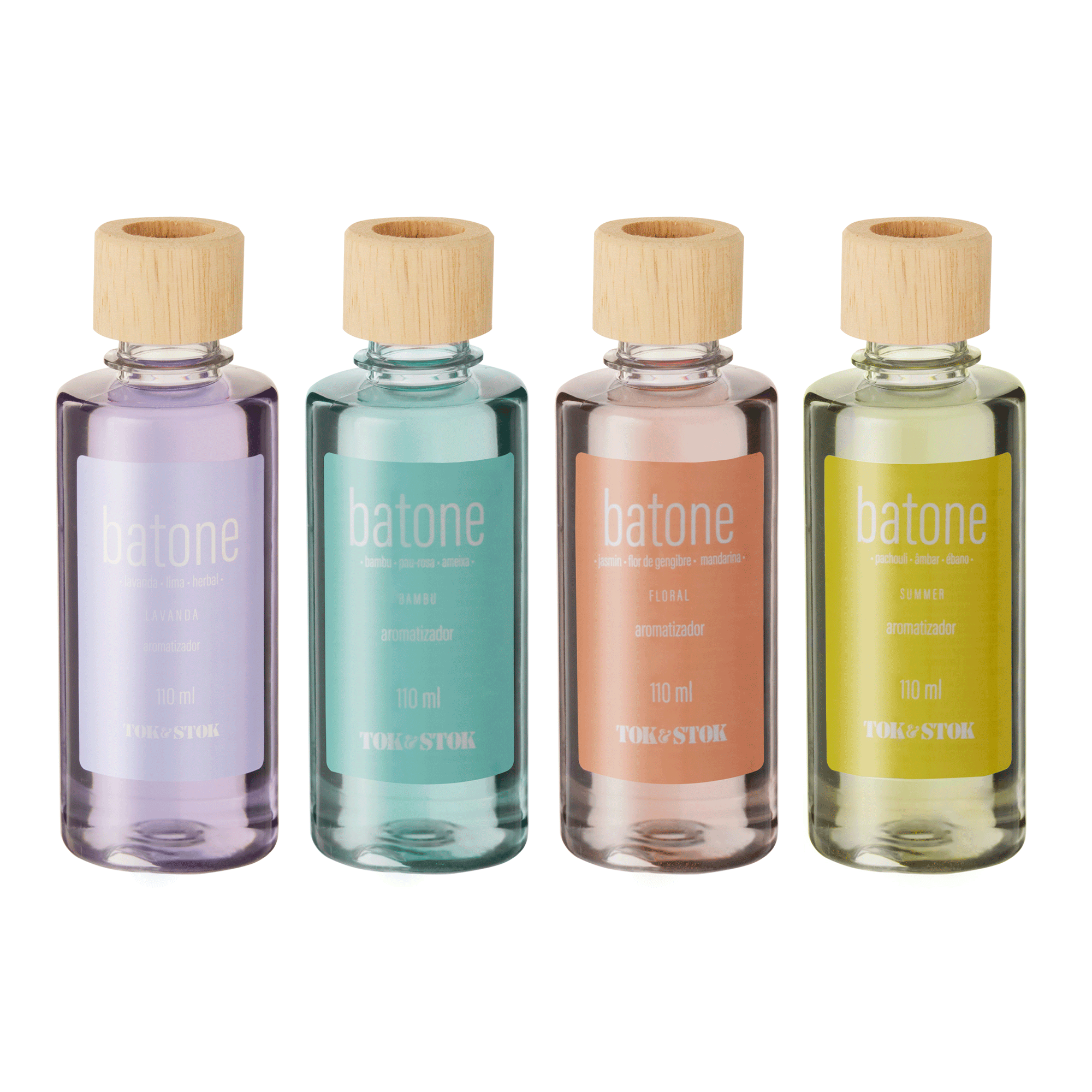KIT COM 4 AROMATIZADORES BATONE