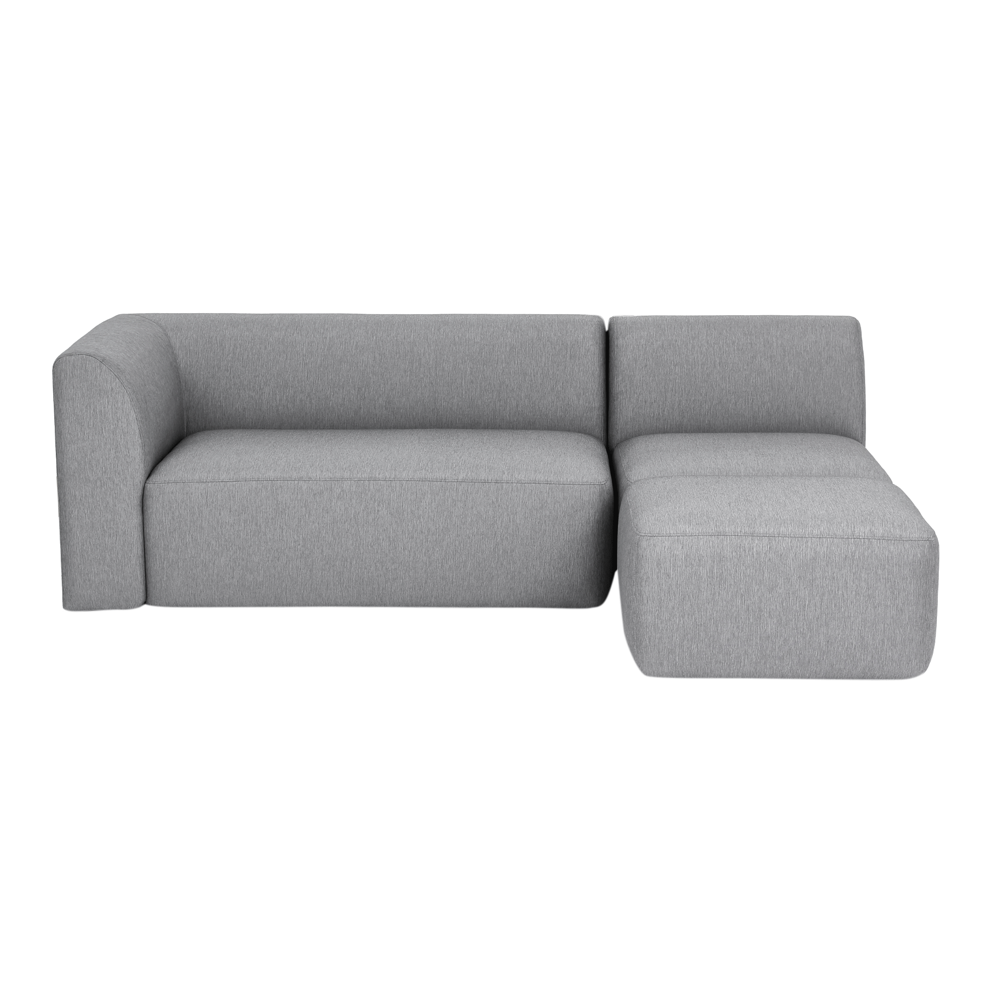 SOFÁ 3 LUGARES COM PUFF UNITS