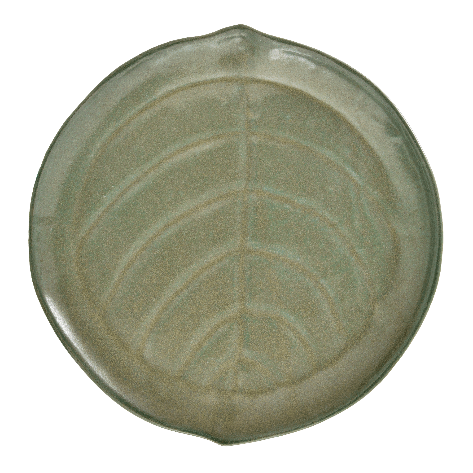 PRATO PARA BOLO 33 CM FOLHA