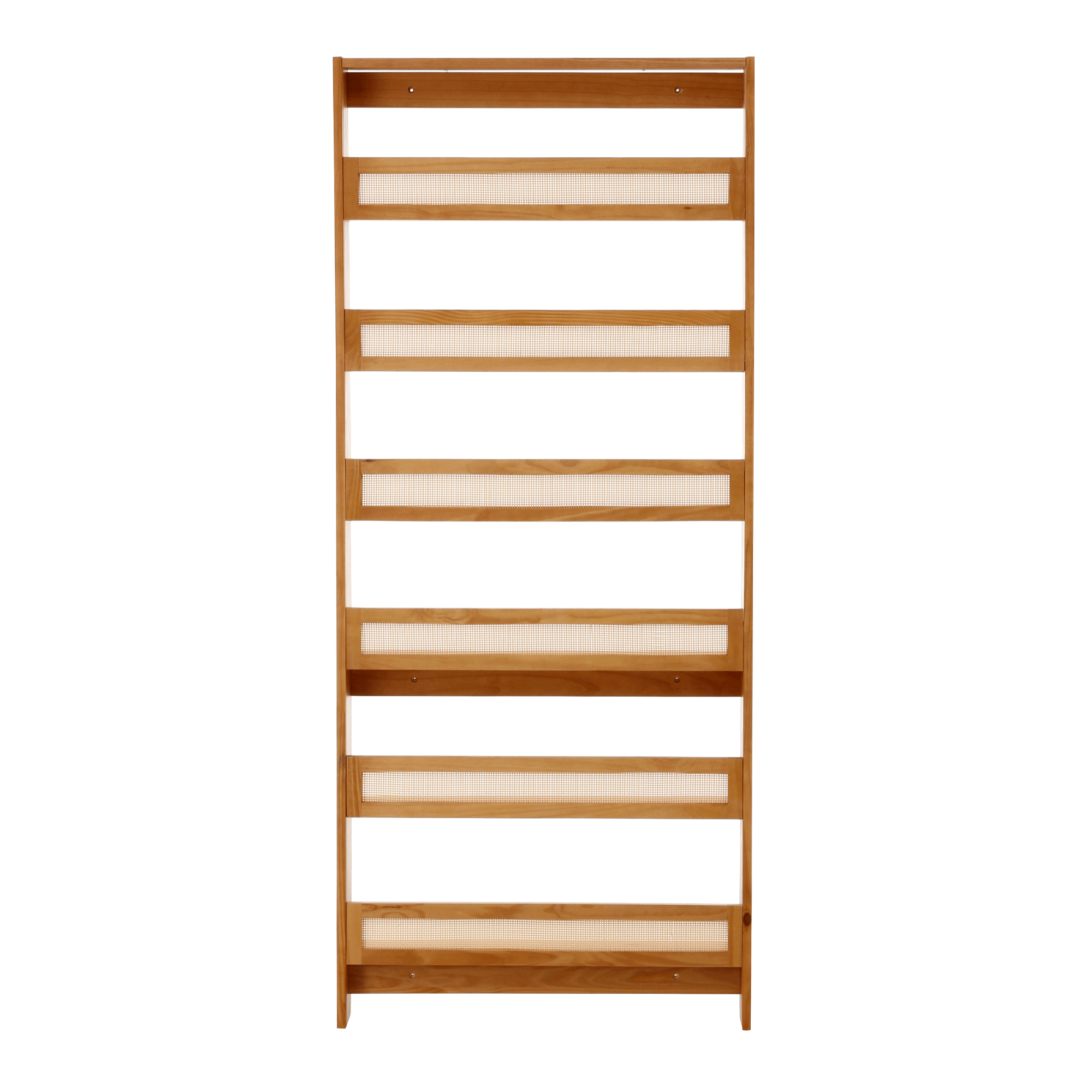 ESTANTE DE PAREDE COM PALHINHA 80 CM X 1,86 M PALHANDI