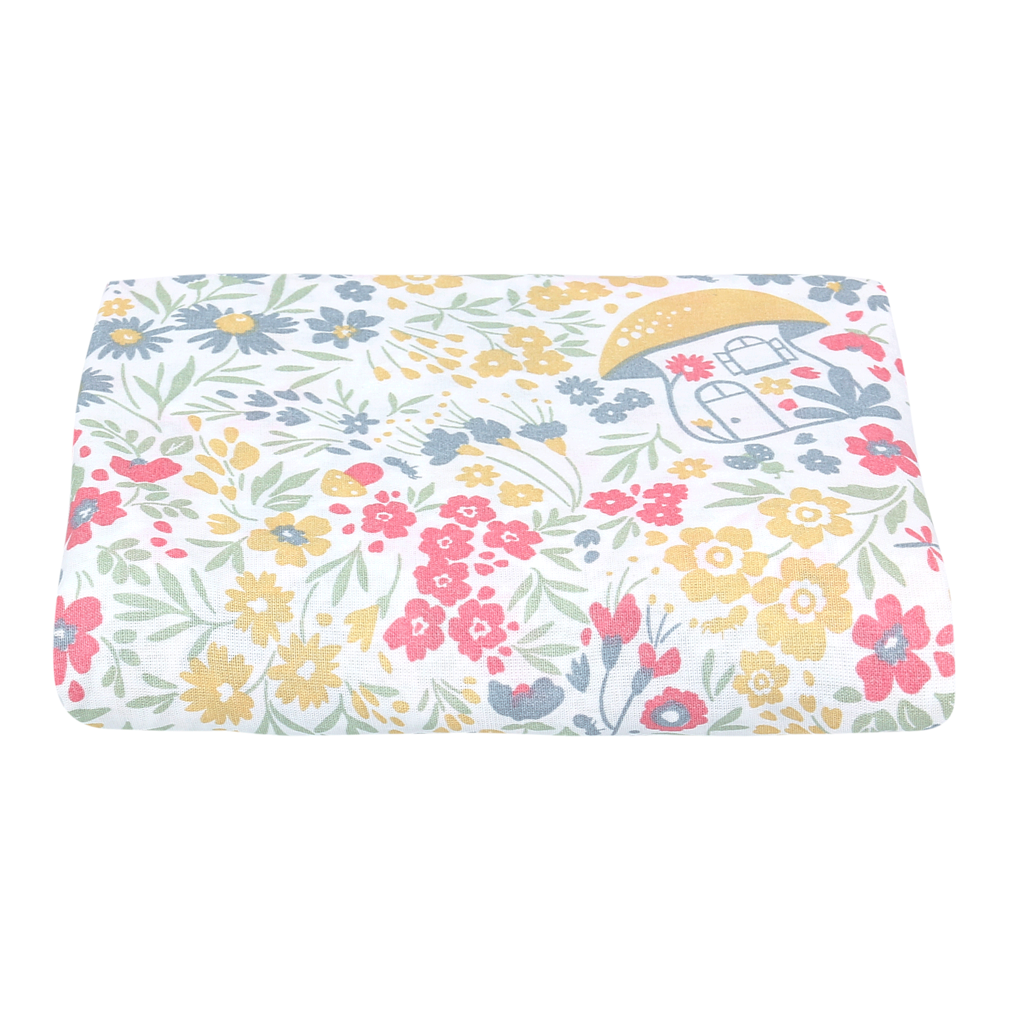 LENÇOL ELÁSTICO BERÇO 70 CM X 1,30 M X 18 CM DELICADÊ CADÊ CONDÃO