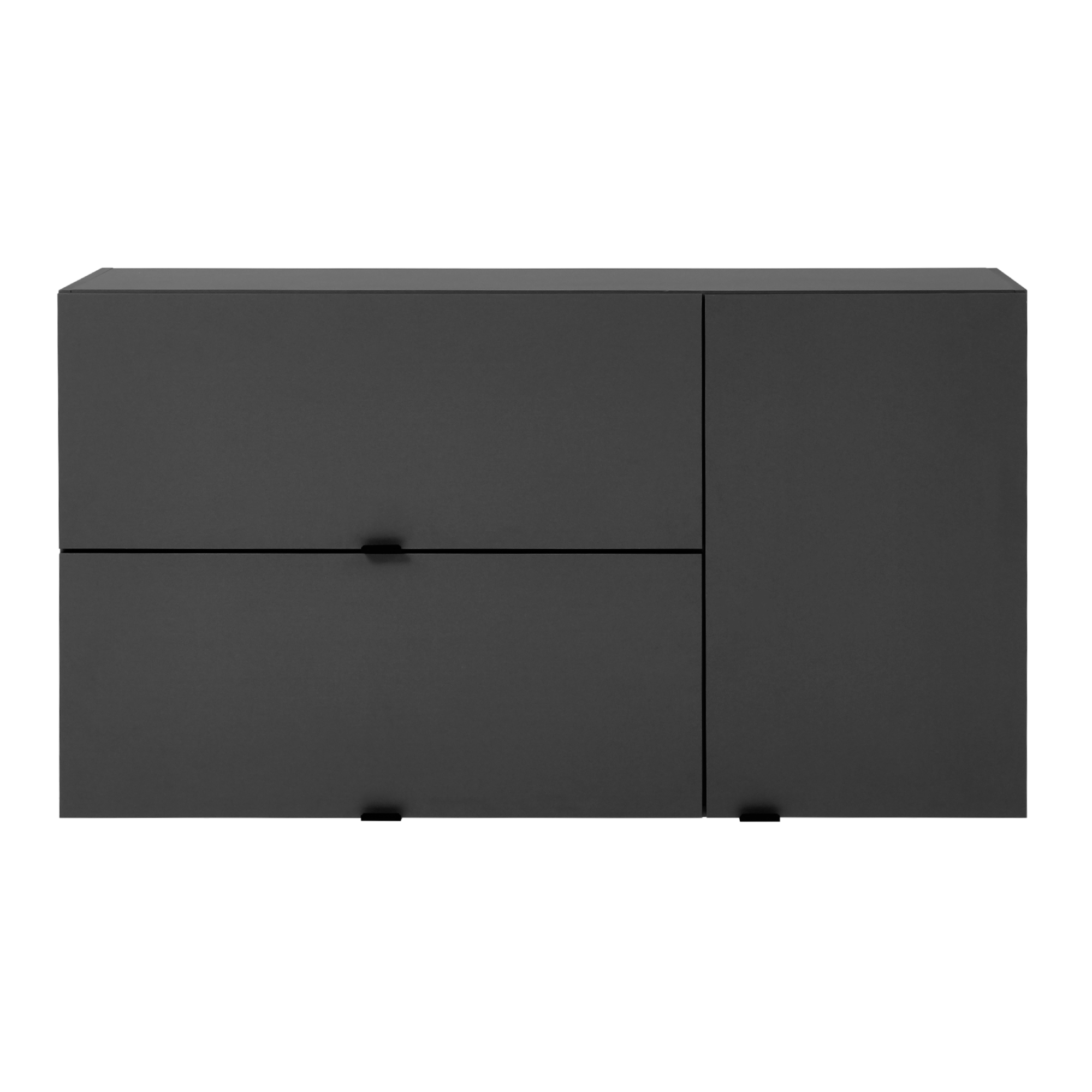 ARMÁRIO DE COZINHA SUPERIOR 1,20 M 2 PORTAS-BASCULANTE/1 PORTA DE BATER SLEEK