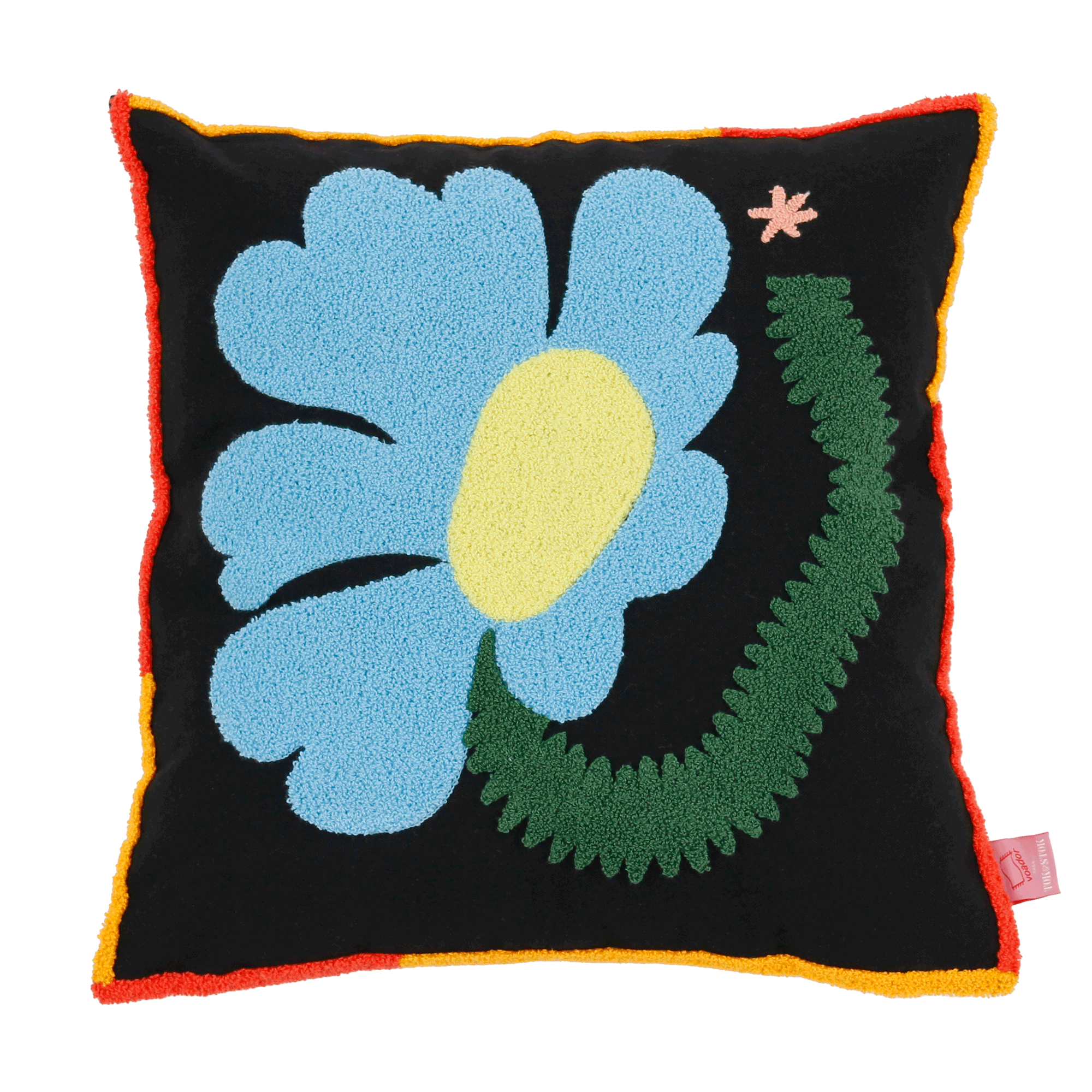 CAPA PARA ALMOFADA 45 CM X 45 CM MISTURINHA FLOR