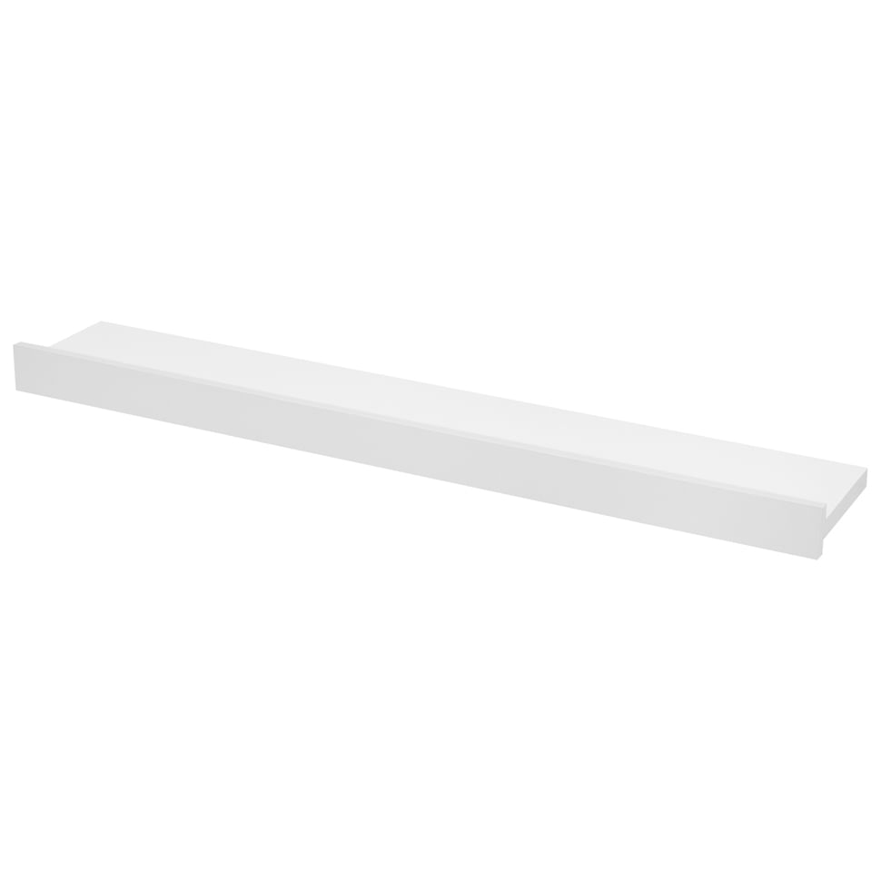 BRANCO - PRATELEIRA PARA QUADROS 1 CM X 60 CM X 10 CM FOWALL