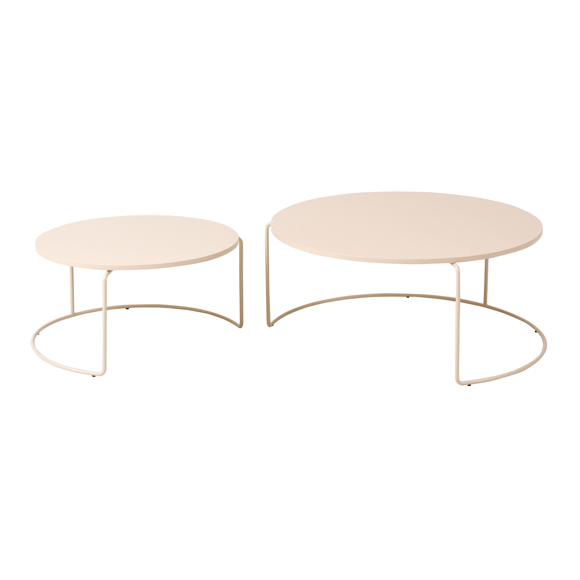 MESA DE CENTRO CONJUNTO COM 2 PEÇAS LOOP