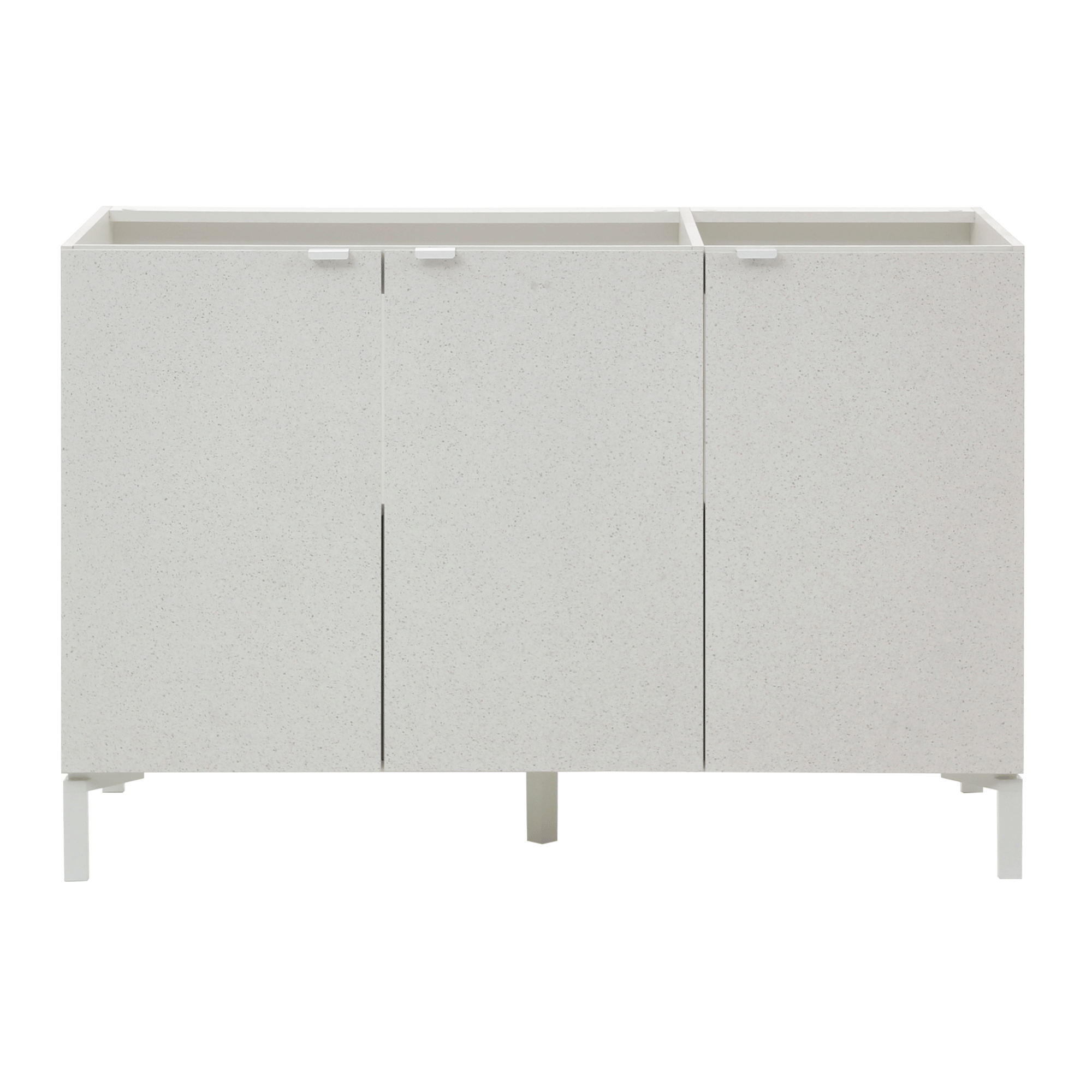 ARMÁRIO DE COZINHA INFERIOR 1,20 M 3 PORTAS SLEEK