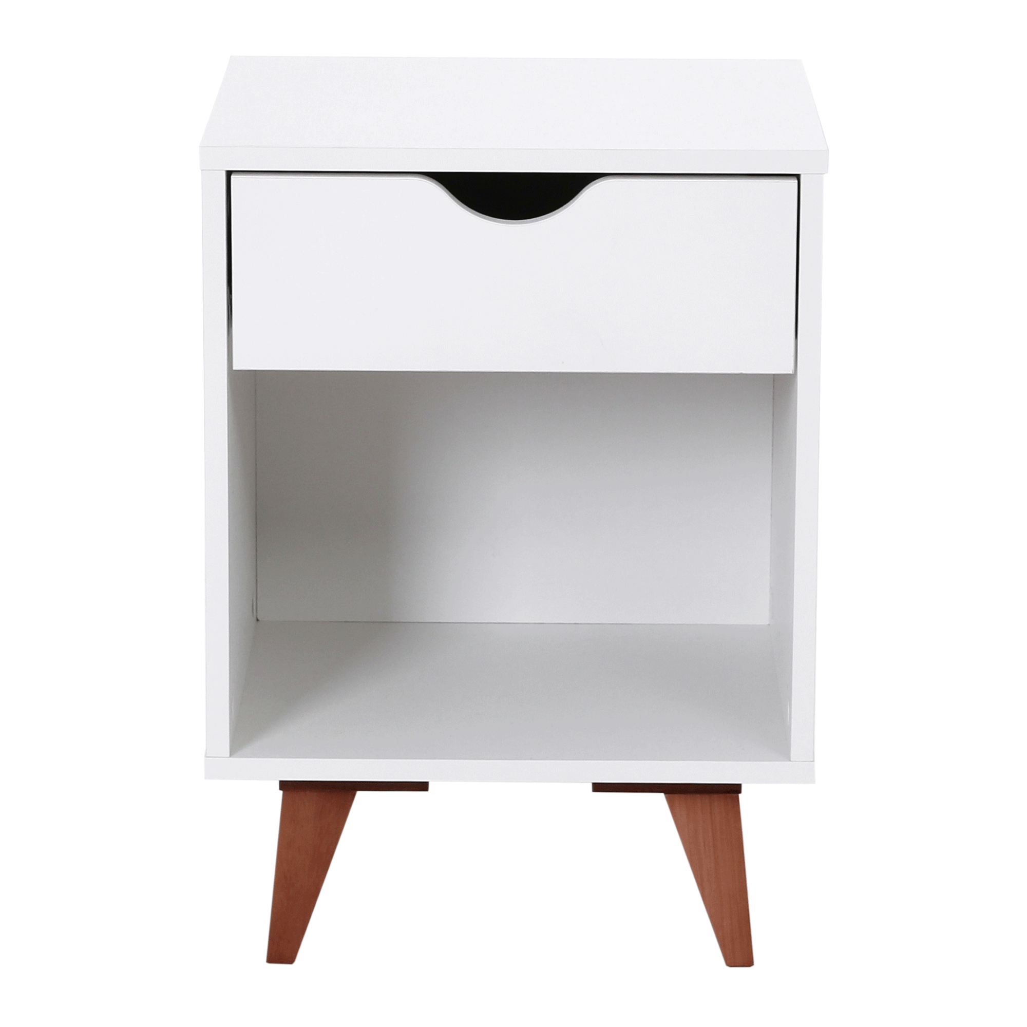 MESA DE CABECEIRA 1 GAVETA COM NICHO LIN