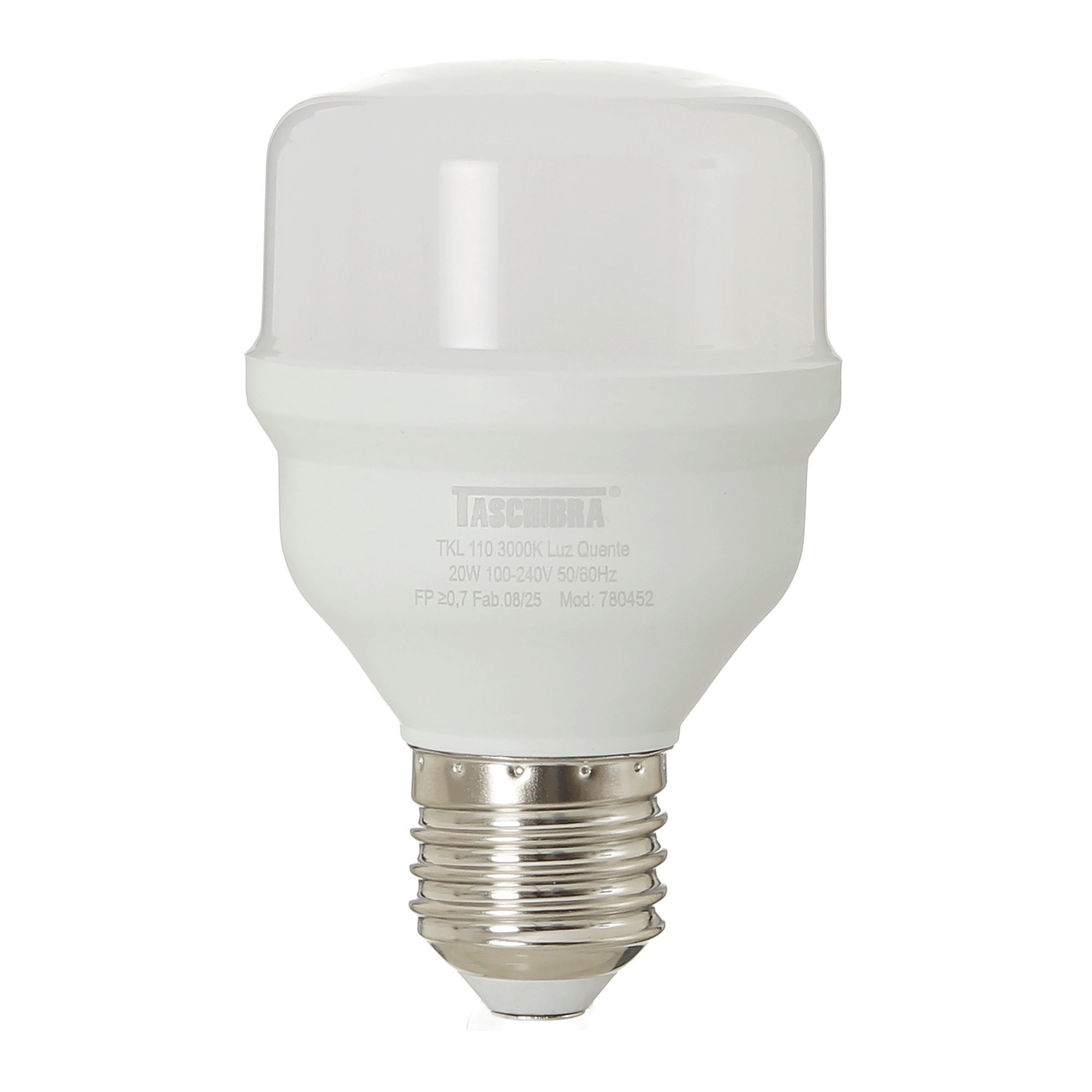 LÂMPADA HIGH LED TKL 20W 3000K E27 127/220V