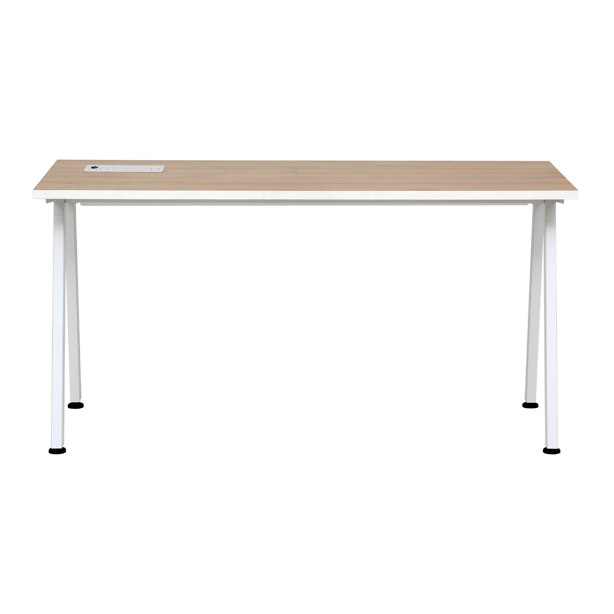 MESA 1,50 M X 60 CM COM CAIXA PARA CONECTIVIDADE ALETA