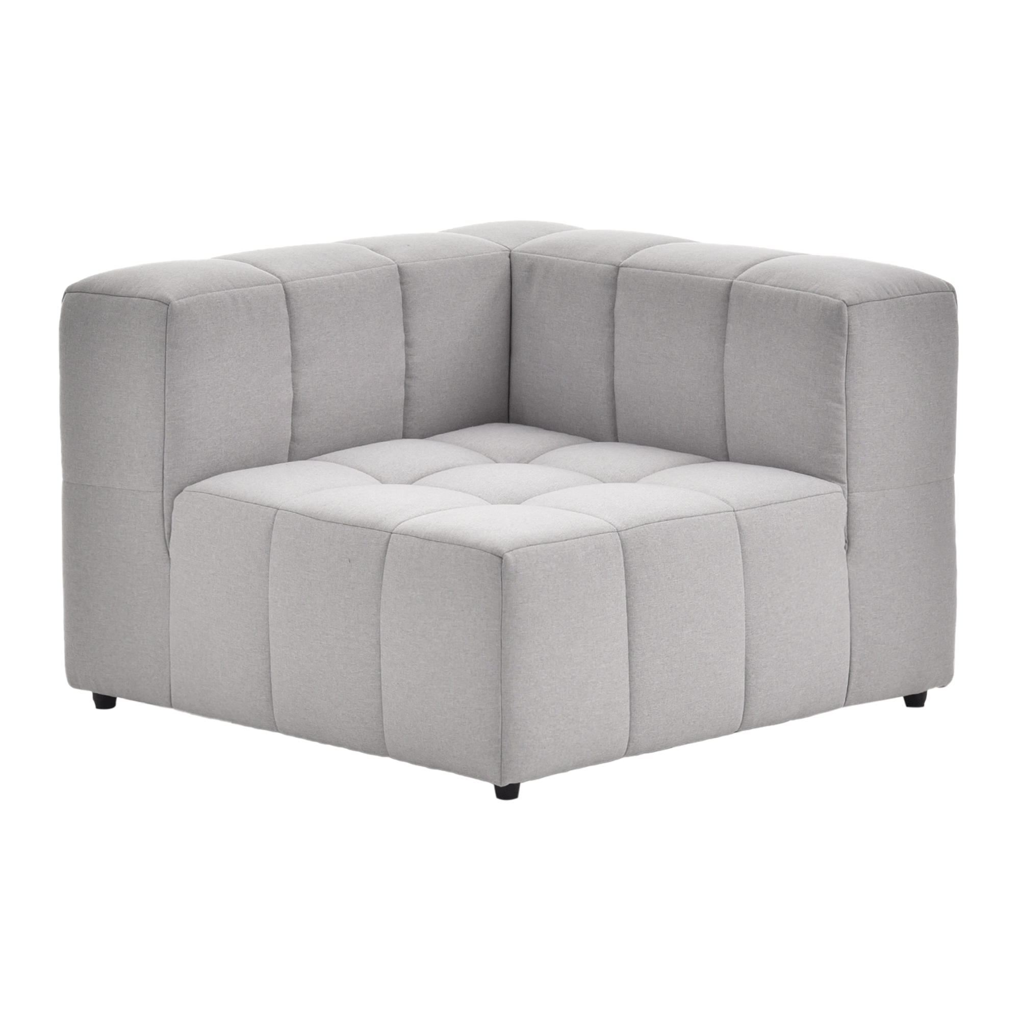CINZA - SOFÁ MODULAR CANTO SOFO