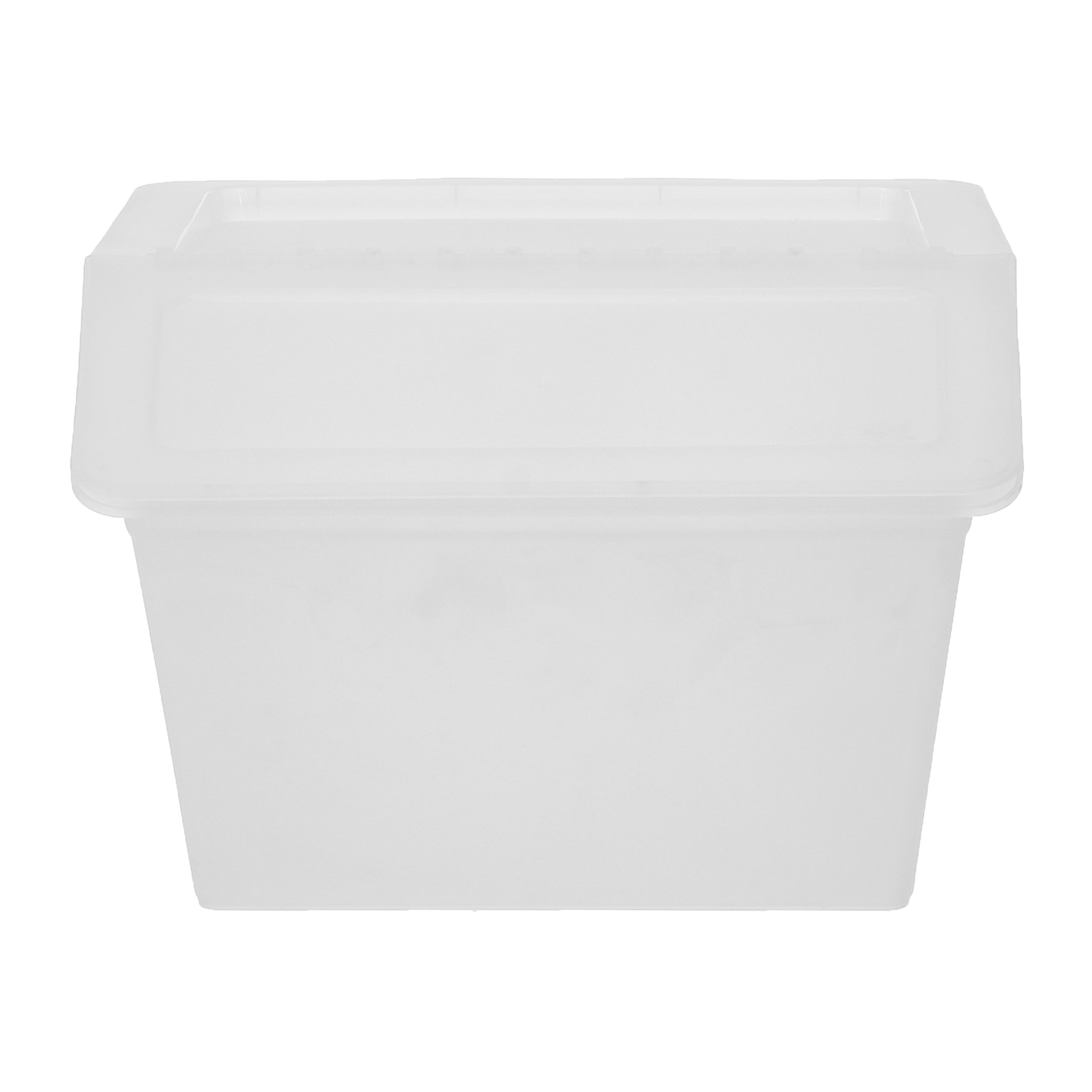 BRANCO TRANSLUCIDO - CAIXA EMPILHÁVEL 41 CM X 28 CM PLUS