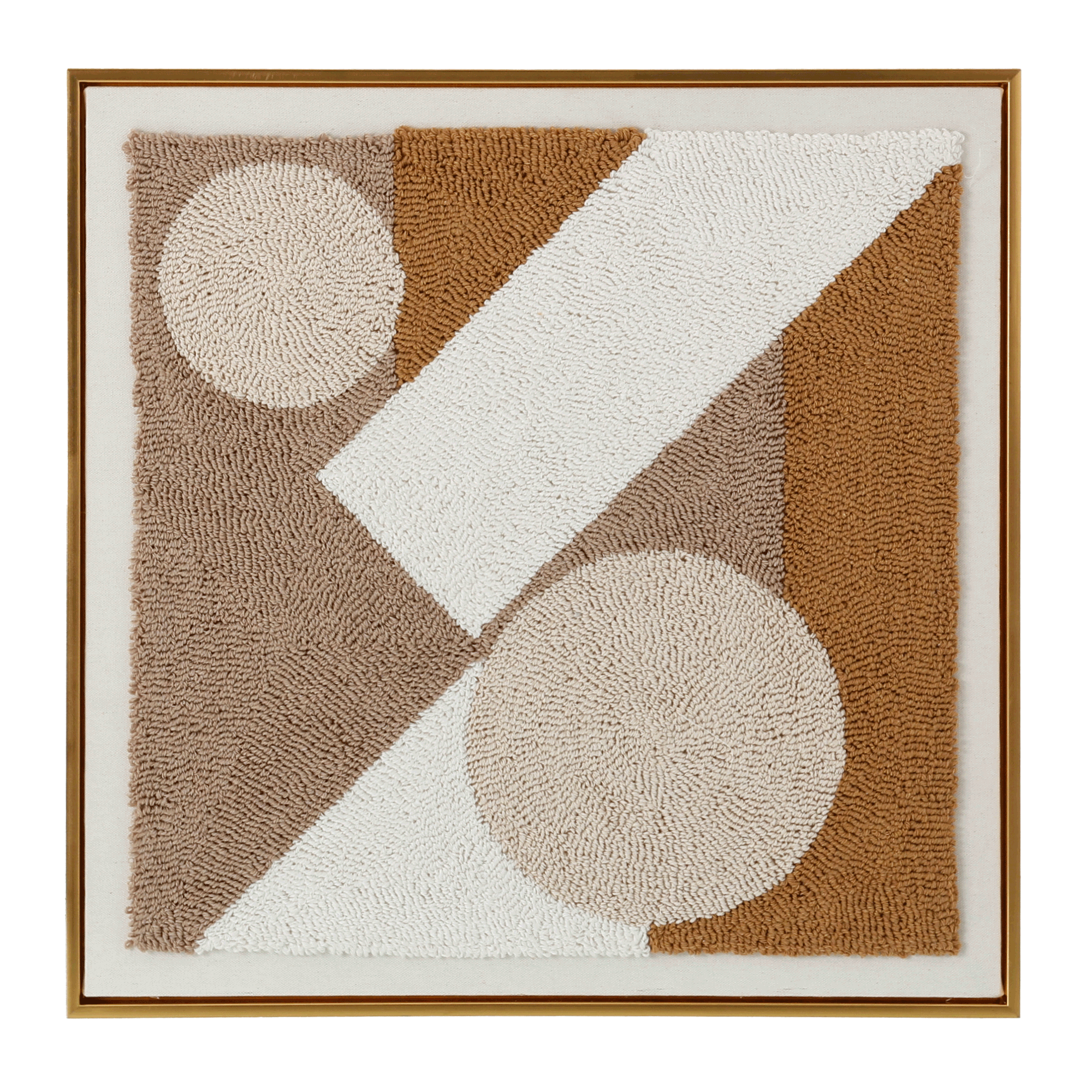 QUADRO 60 CM X 60 CM GEOMETRIC FABRIC