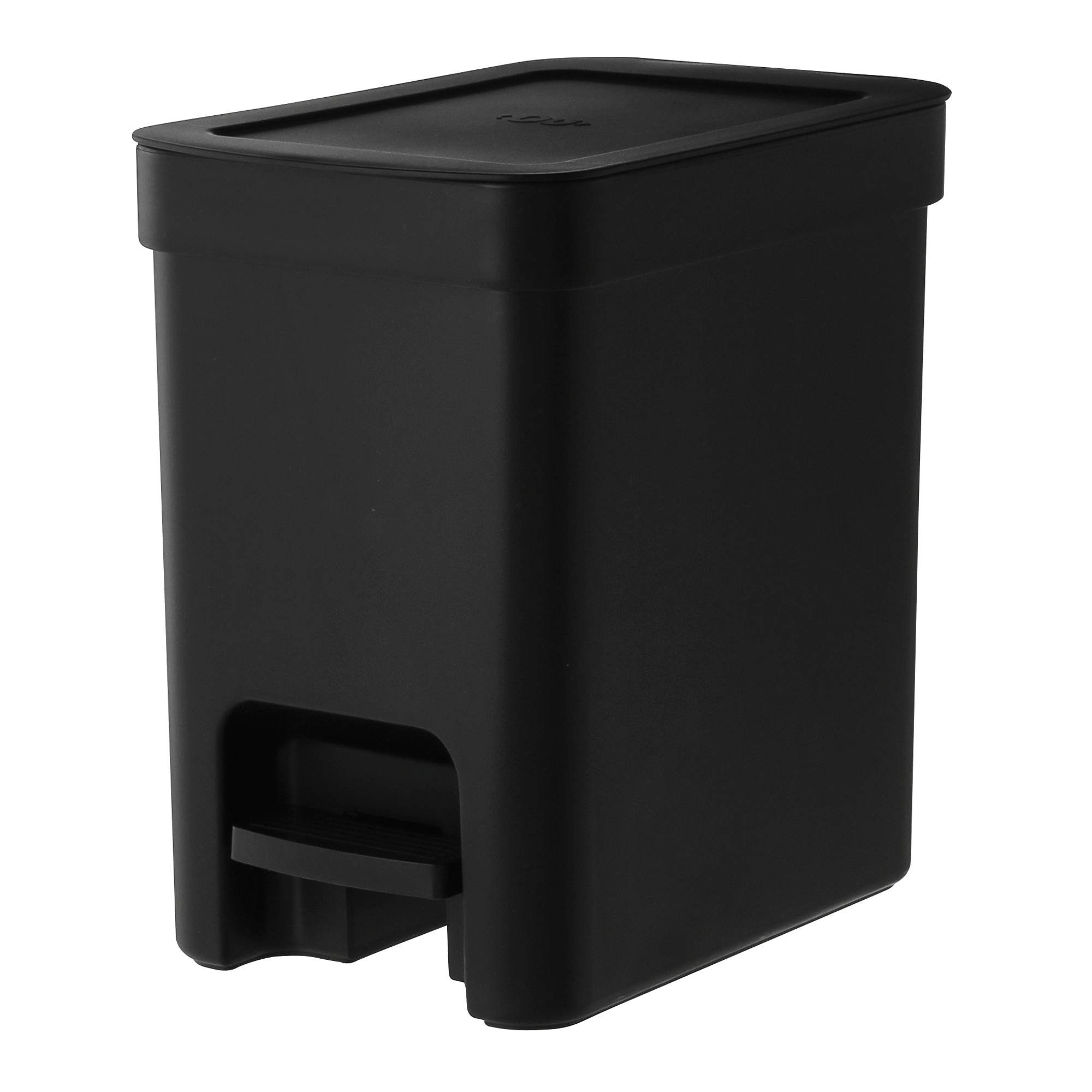 PRETO - LIXEIRA COM PEDAL 6 L TRIUM