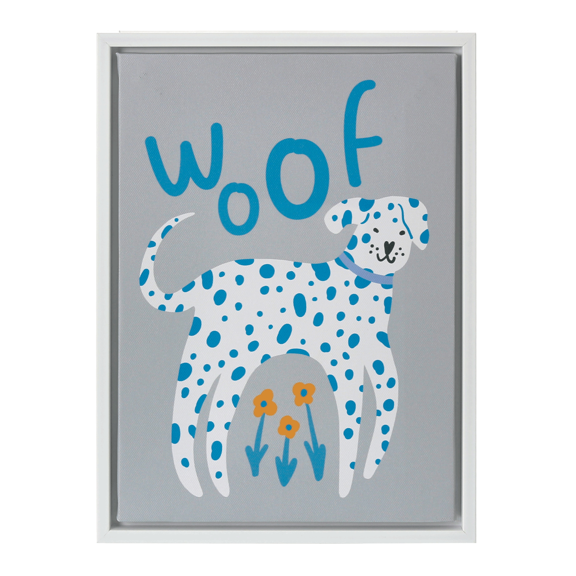 QUADRO 30 CM X 22 CM DOG WOOF