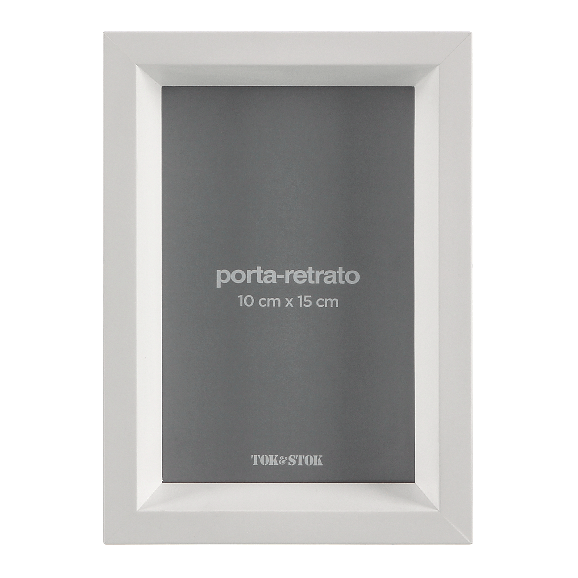 BRANCO - PORTA-RETRATO 10 CM X 15 CM FOCCUS