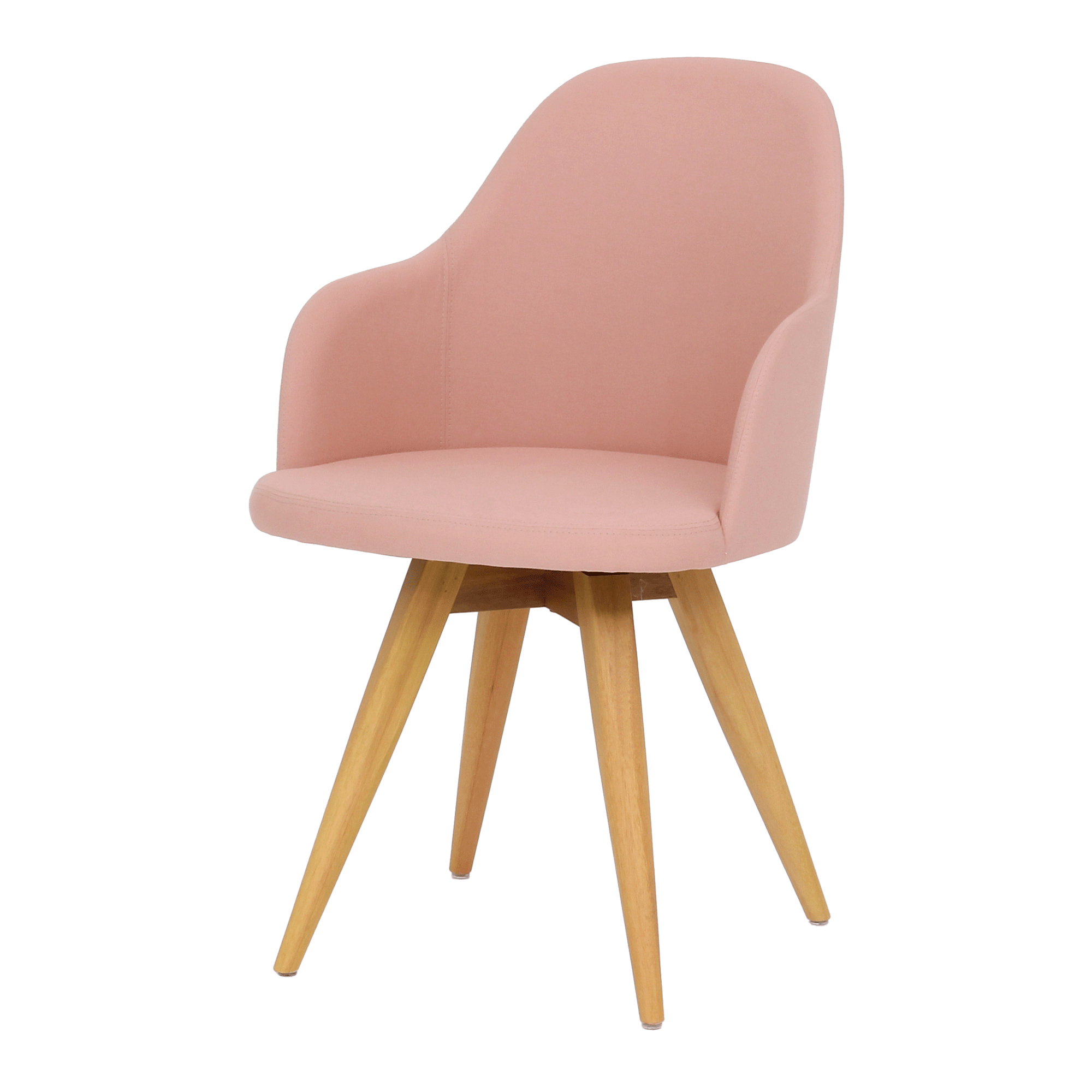 TAUARI/QUARTZO ROSA - CADEIRA GIRATÓRIA KLOE