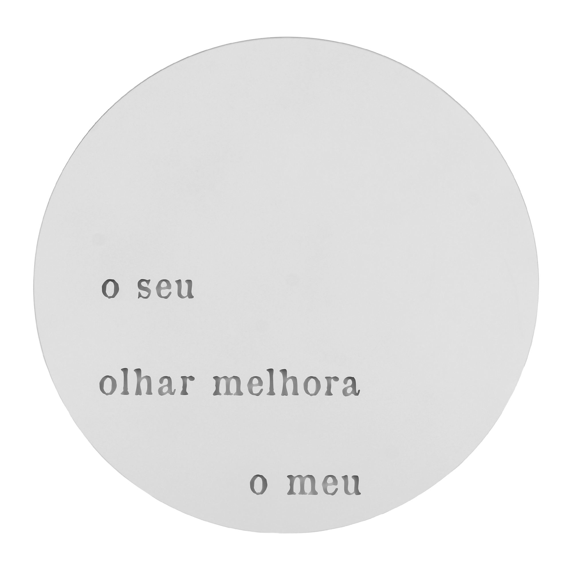 ESPELHO REDONDO 60 CM TUDO OU TUDO