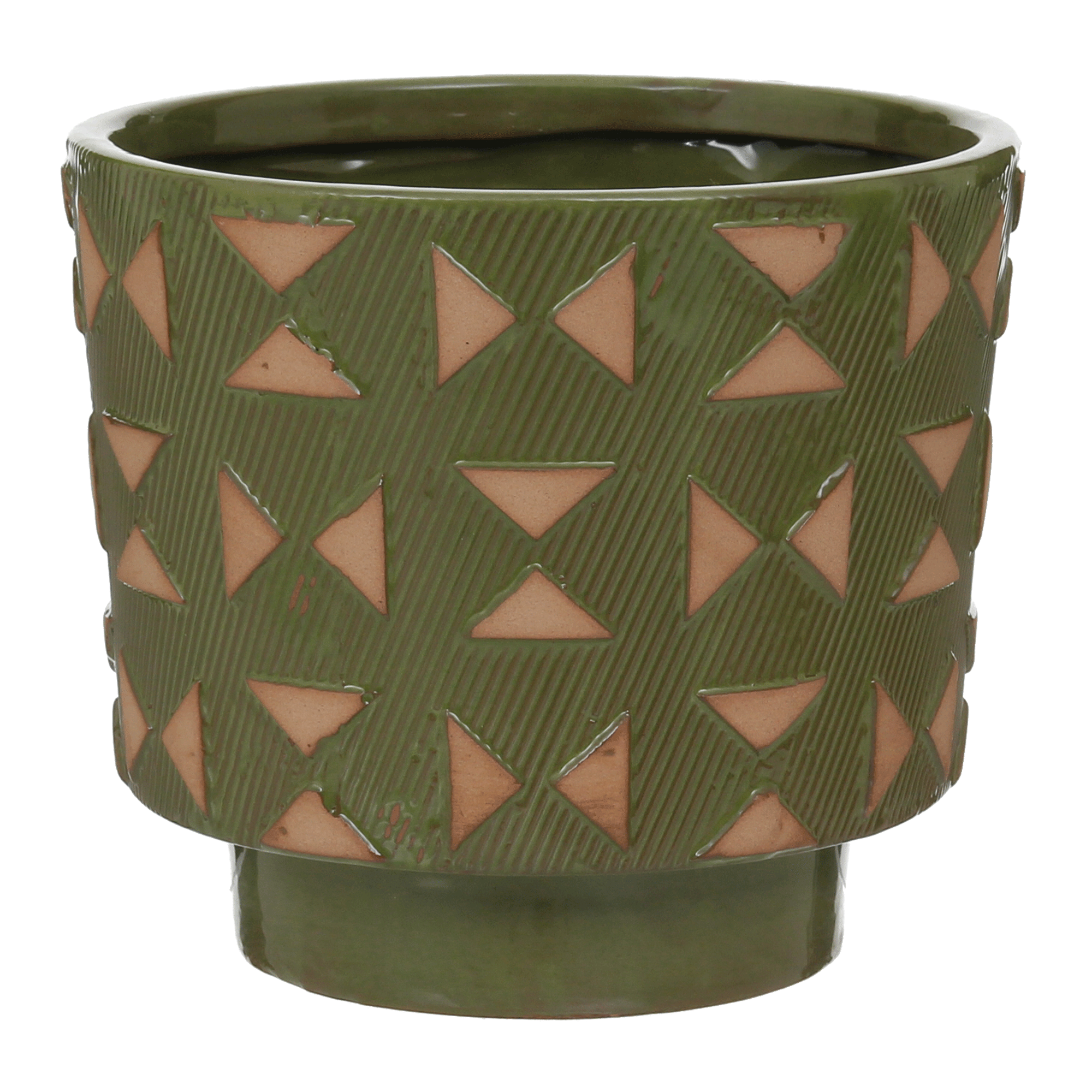 CACHEPÔ 15 CM MIRTIZ MUSGO/BEGE | Tok&Stok