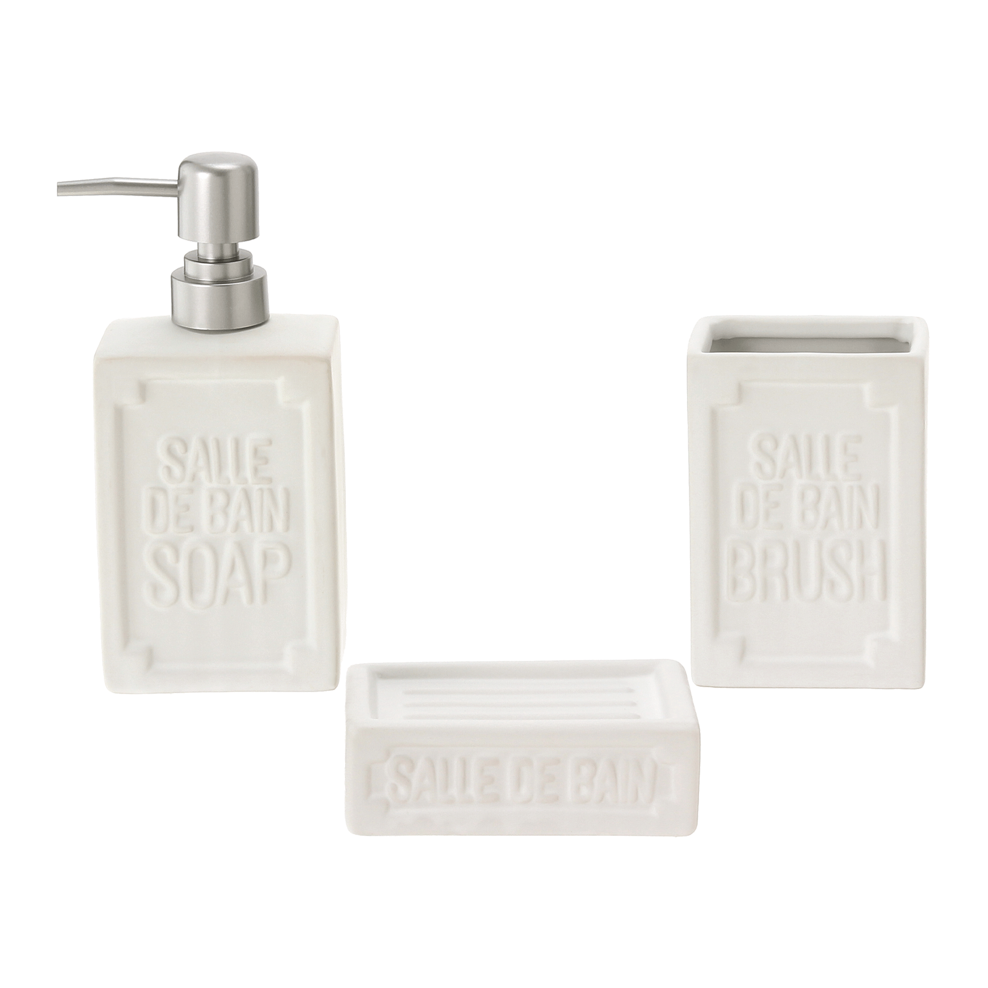 KIT PARA BANCADA 3 PEÇAS SALLE DE BAIN
