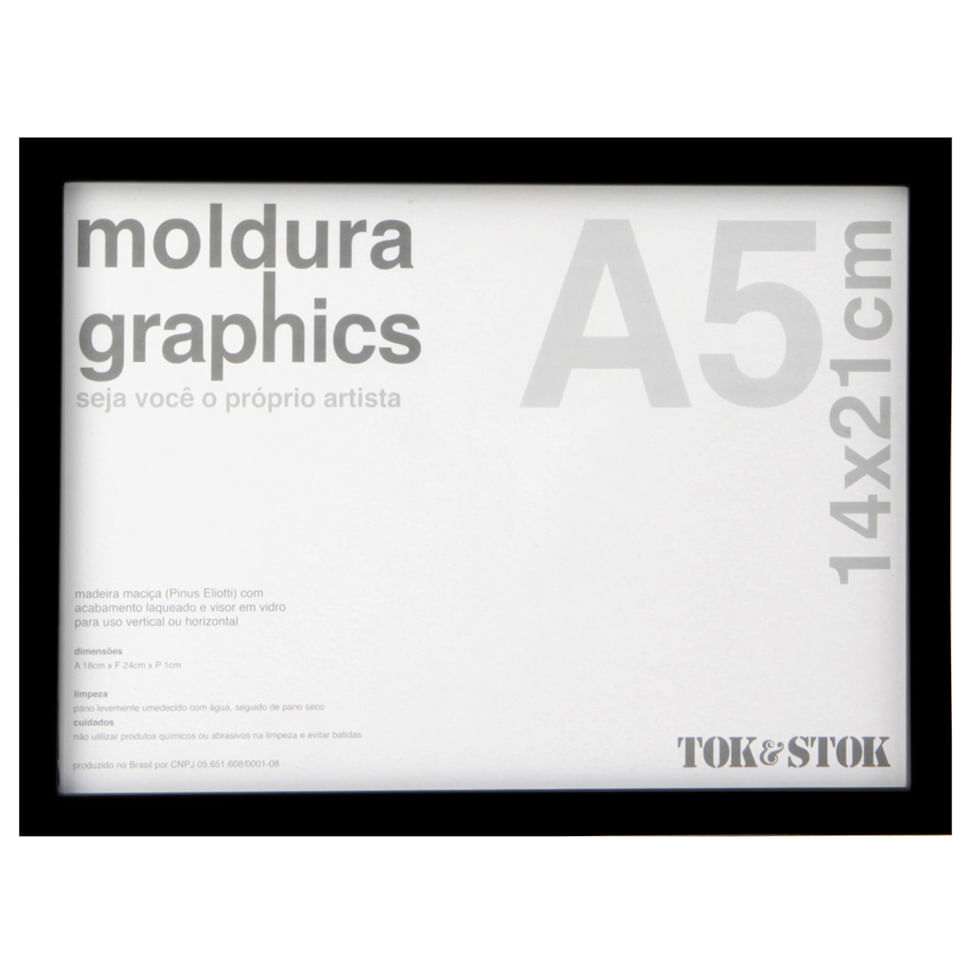 MOLDURA A5 14 CM X 21 CM GRAPHICS