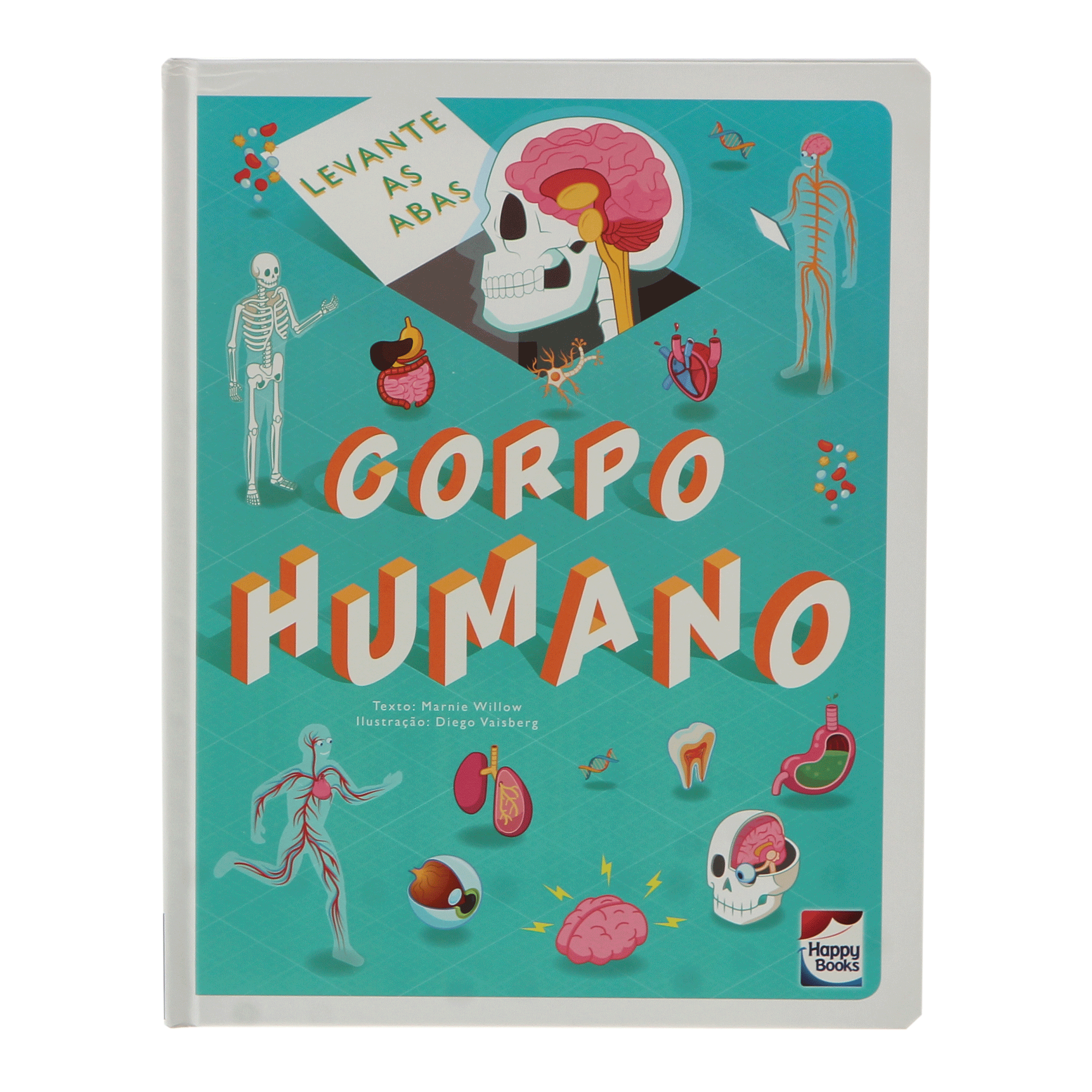 LEVANTE E DESCUBRA: CORPO HUMANO LIVRO INFANTIL