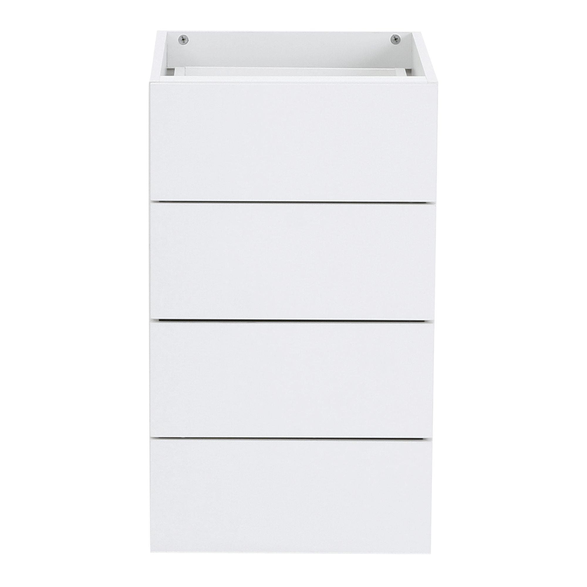 GAVETEIRO DE COZINHA 40 CM 4 GAVETAS PRÁTICA