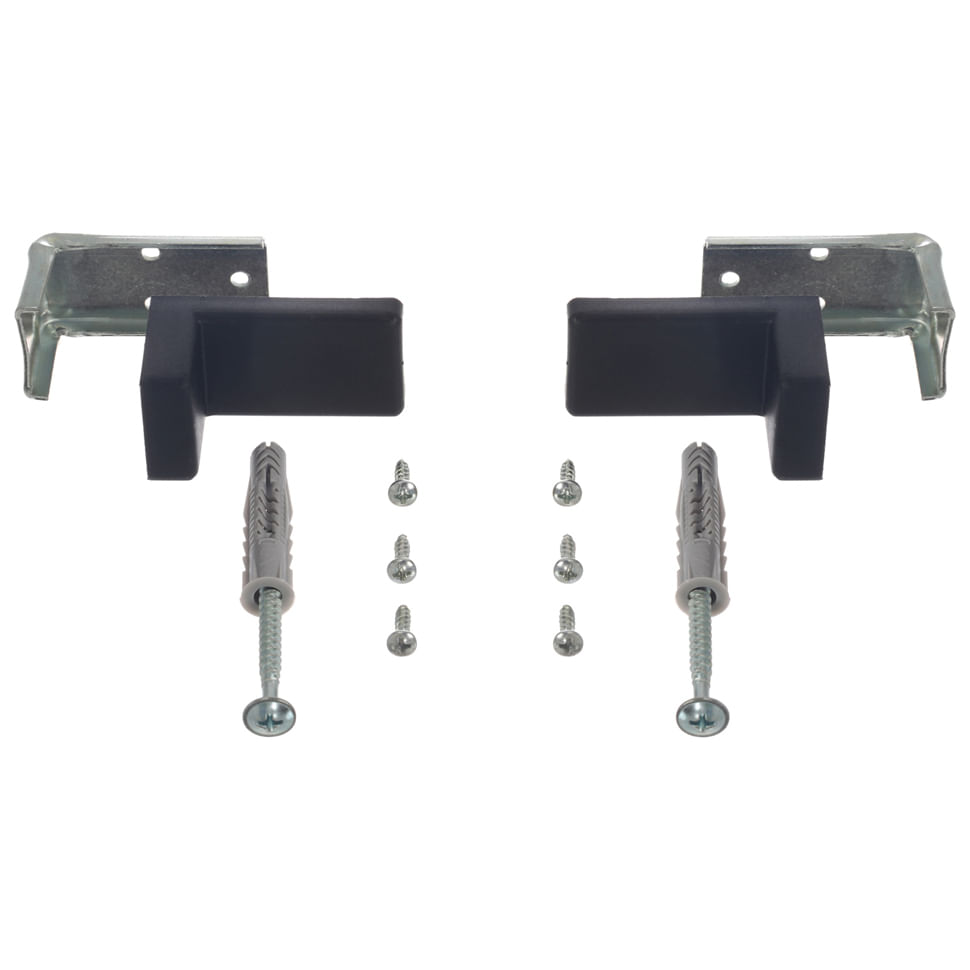 PRETO - KIT PARA FIXAÇÃO EM PAREDE CÉLULA