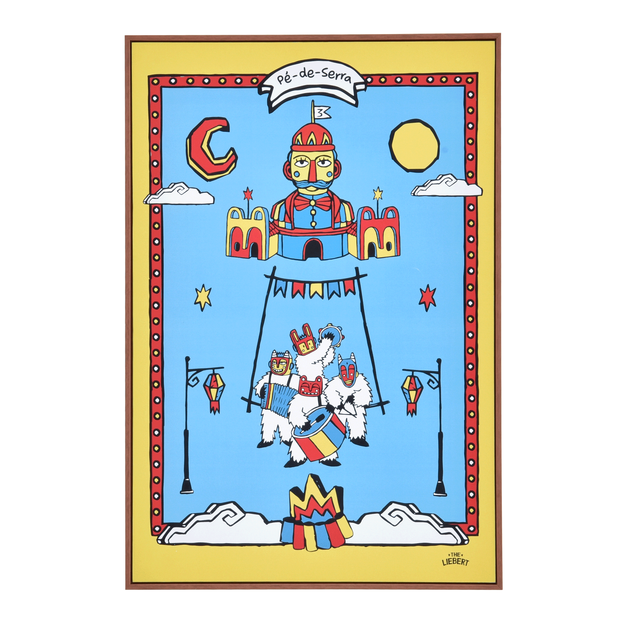 QUADRO 45 CM X 30 CM PÉ-DE-SERRA