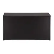 SAPATEIRA EMPILHÁVEL 1 PORTA BASCULANTE BOOZ - PRETO - Foto 1