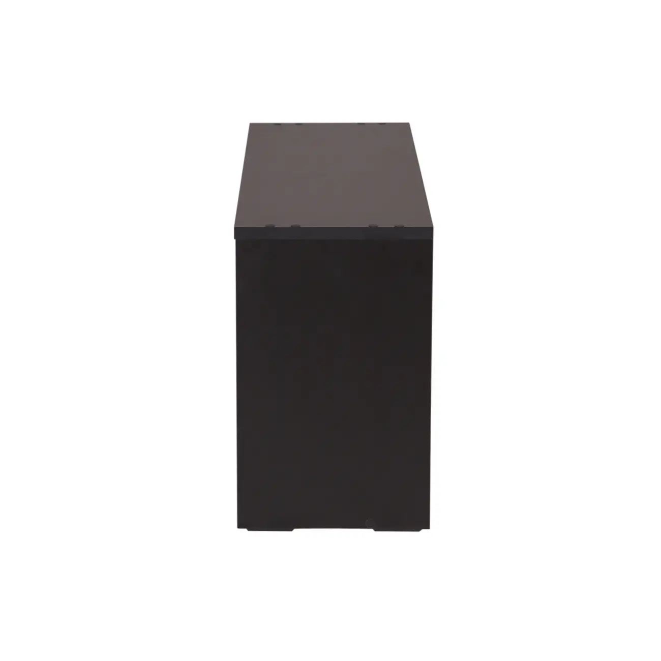 SAPATEIRA EMPILHÁVEL 1 PORTA BASCULANTE BOOZ - PRETO - Foto 2