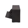 SAPATEIRA EMPILHÁVEL 1 PORTA BASCULANTE BOOZ - PRETO - Foto 5