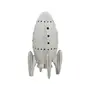 ADORNO MESA LED 19 CM COSMO NAVE - BRANCO/PRATA - Foto 2