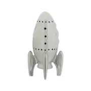 ADORNO MESA LED 19 CM COSMO NAVE - BRANCO/PRATA - Foto 3