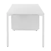 QUADRIA ESTAÇÃO TRABALHO 4 PORTAS 1,60 M X 80 CM - BRANCO/BRANCO - Foto 3