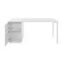 QUADRIA ESTAÇÃO TRABALHO 4 PORTAS 1,60 M X 80 CM - BRANCO/BRANCO - Foto 13