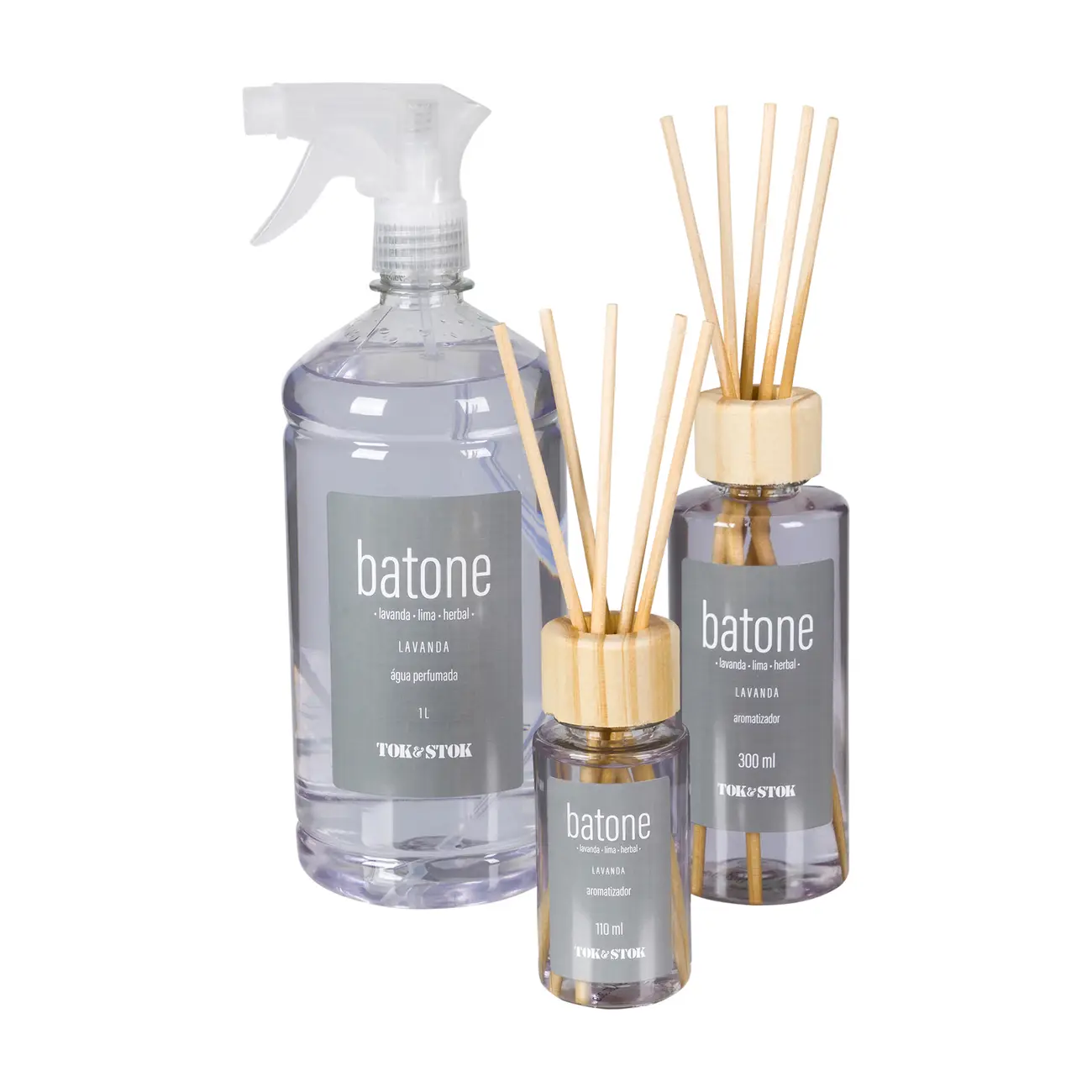 AROMATIZADOR LAVANDA 110 ML BATONE - CINZA/LILAS - Foto 4