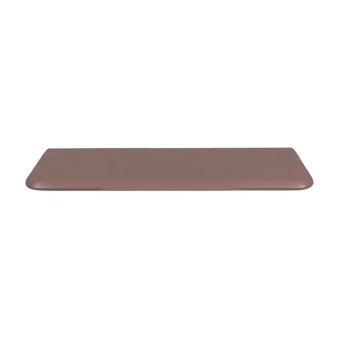 PRATELEIRA 2,5 CM X 80 M X 25 CM CHANFER - RUBY MOCHA - Foto 1