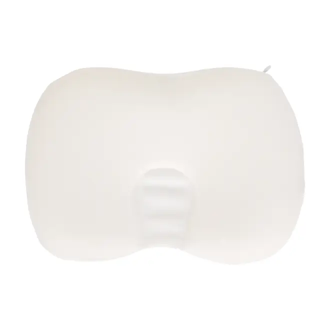 TRAVESSEIRO ANATÔMICO PARA BEBÊ 28 CM X 21 CM FLUTUE - BRANCO - Foto 1