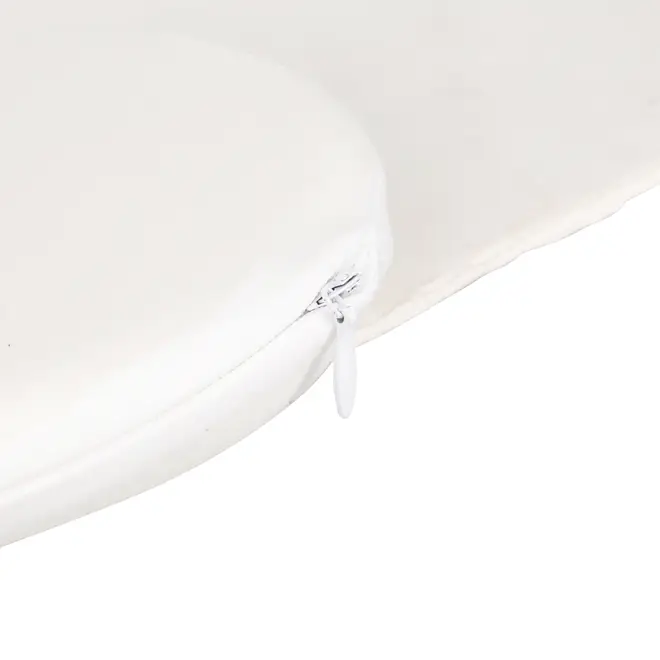 TRAVESSEIRO ANATÔMICO PARA BEBÊ 28 CM X 21 CM FLUTUE - BRANCO - Foto 3
