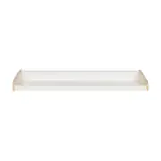 PRATELEIRA 9 CM X 80 CM X 15 CM SNATCH - BRANCO/NATURAL WASHED - Foto 1