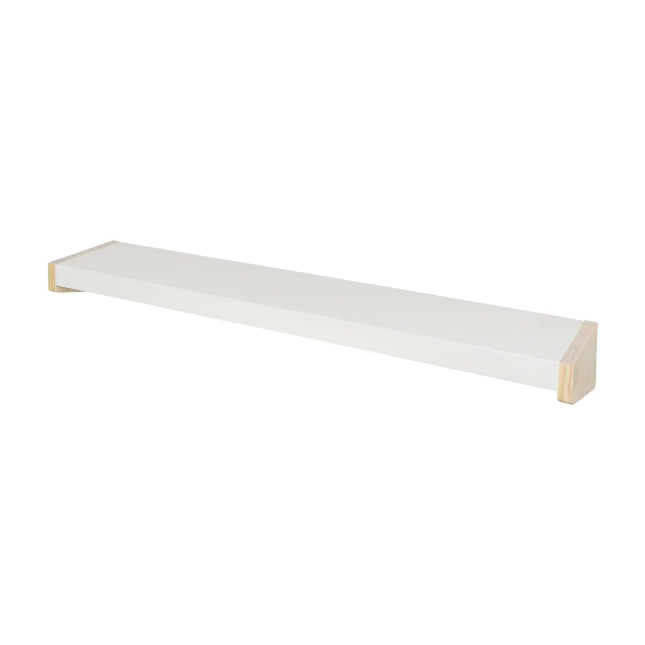 PRATELEIRA 9 CM X 80 CM X 15 CM SNATCH - BRANCO/NATURAL WASHED - Foto 3