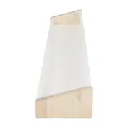PRATELEIRA 9 CM X 80 CM X 15 CM SNATCH - BRANCO/NATURAL WASHED - Foto 4